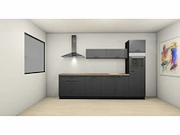 Nobilia - structura decor eiken nero - keukenopstelling - afbeelding 8 van  14