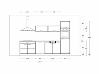 Nobilia - structura decor eiken nero - keukenopstelling - afbeelding 12 van  14