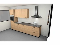 Nobilia - structura decor eiken sierra - keuken opstelling - afbeelding 14 van  18