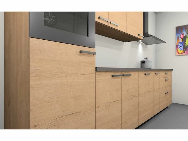 Nobilia - structura decor eiken sierra - keuken opstelling - afbeelding 15 van  18