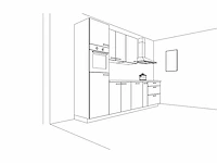 Nobilia - structura decor eiken sierra - keuken opstelling - afbeelding 18 van  18