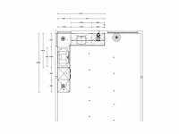 Nobilia - structura decor noten milano - keukenopstelling - afbeelding 2 van  21