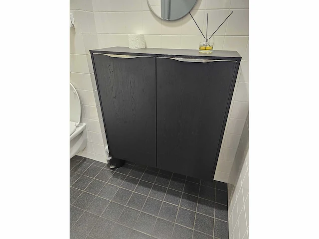 Nobilia - structura eiken nero - badmeubelset - afbeelding 2 van  3