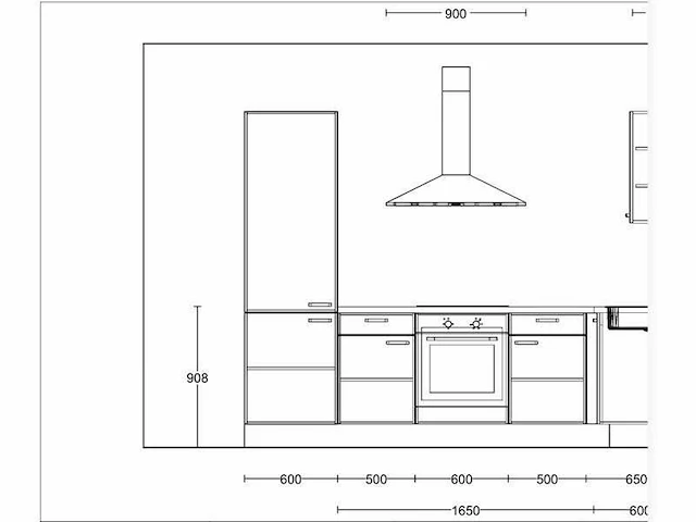 Nobilia - touch alpin mat wit - keuken opstelling - afbeelding 2 van  18