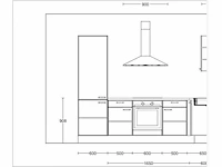 Nobilia - touch alpin mat wit - keuken opstelling - afbeelding 2 van  18