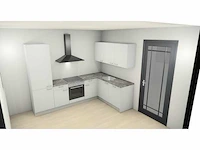 Nobilia - touch alpin mat wit - keuken opstelling - afbeelding 1 van  18