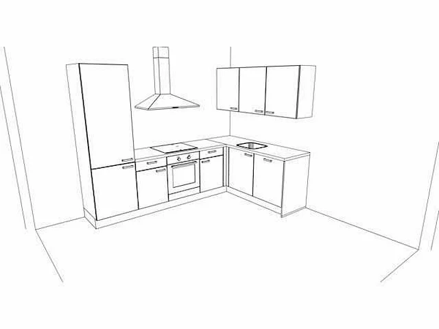 Nobilia - touch alpin mat wit - keuken opstelling - afbeelding 17 van  18