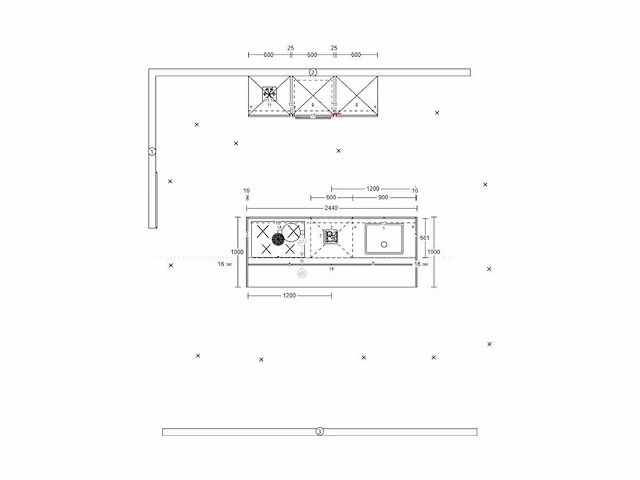 Nobilia - touch aqua softmat - eiland - afbeelding 7 van  26