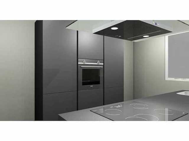 Nobilia - touch laklaminaat zwart supermat - kitchen arrangement - afbeelding 19 van  22