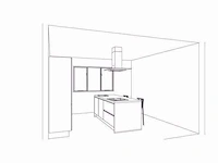 Nobilia - touch laklaminaat zwart supermat - kitchen arrangement - afbeelding 8 van  21