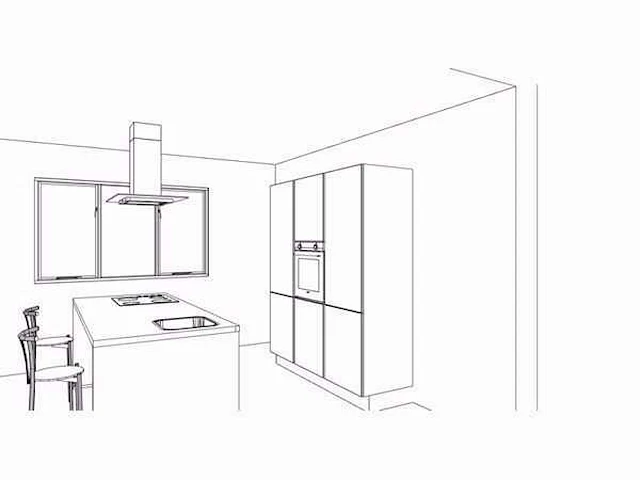 Nobilia - touch laklaminaat zwart supermat - kitchen arrangement - afbeelding 9 van  21