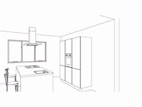 Nobilia - touch laklaminaat zwart supermat - kitchen arrangement - afbeelding 9 van  21