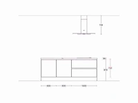 Nobilia - touch laklaminaat zwart supermat - kitchen arrangement - afbeelding 14 van  21