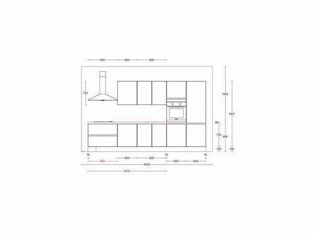 Nobilia - touch zwart mat lak - afbeelding 14 van  17