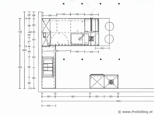 Nobilia -bosch hoek/eilandkeuken met apparatenwand - afbeelding 44 van  52