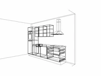 Nobilia decor beton schiefergrijs recht opgestelde keuken - afbeelding 6 van  23