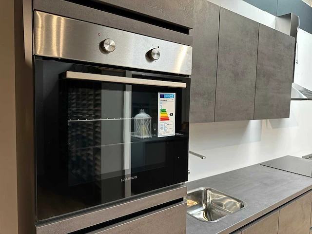 Nobilia decor beton schiefergrijs recht opgestelde keuken - afbeelding 20 van  23