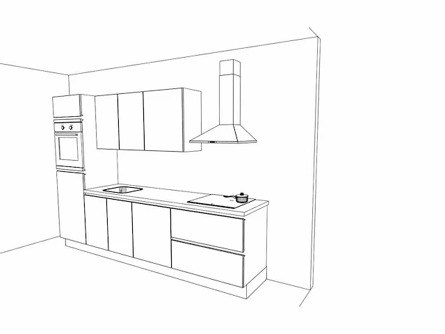 Nobilia decor eiken san remo recht keuken - afbeelding 2 van  20