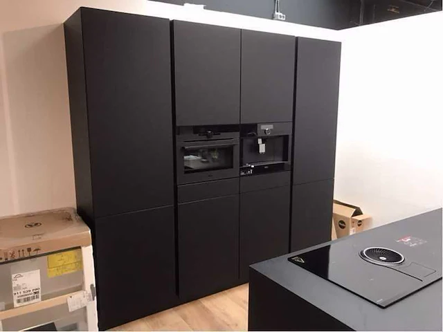 Nobilia easytouch zwart eiland opstelling - afbeelding 26 van  29