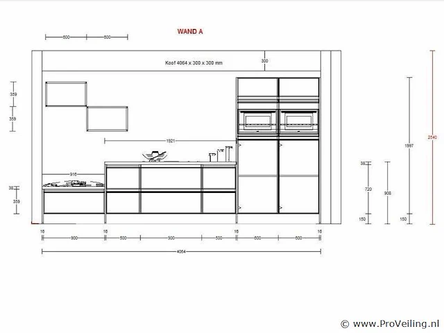 Nobilia eiland keuken met apparatenwand tortona - afbeelding 48 van  52