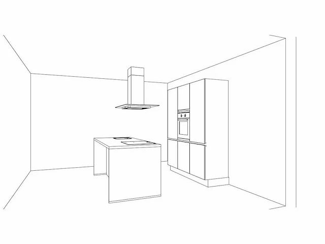 Nobilia eilandkeuken met kastenwand - afbeelding 5 van  19