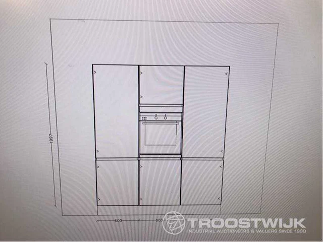 Nobilia eilandkeuken met kastenwand - afbeelding 6 van  19