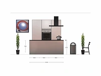 Nobilia focus lak alpin wit ultrahoogglans eiland keuken - afbeelding 15 van  22
