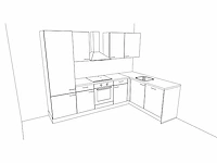Nobilia hoek opgestelde keuken - afbeelding 6 van  12