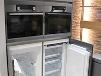 Nobilia hoekkeuken met apparatenwand 566 stone art - afbeelding 8 van  41