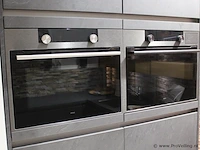 Nobilia hoekkeuken met apparatenwand 566 stone art - afbeelding 9 van  41