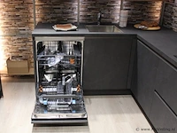 Nobilia hoekkeuken met apparatenwand 566 stone art - afbeelding 13 van  41