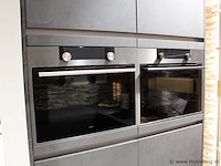 Nobilia hoekkeuken met apparatenwand 566 stone art - afbeelding 38 van  41