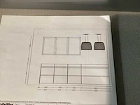 Nobilia inline mat lak wit showroom opstelling - afbeelding 7 van  30