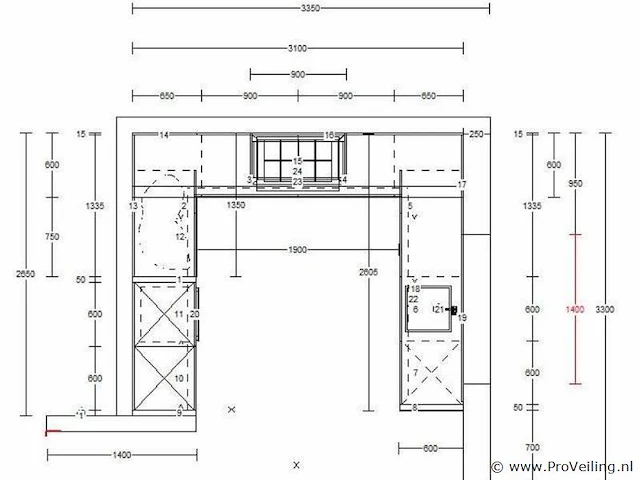 Nobilia keuken met apparatenwand structura - afbeelding 26 van  35