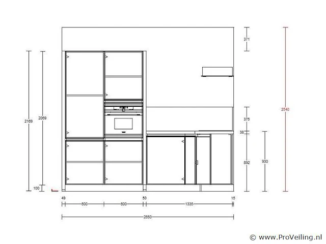 Nobilia keuken met apparatenwand structura - afbeelding 27 van  35