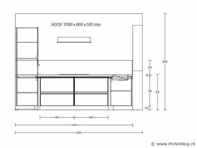 Nobilia keuken met apparatenwand structura - afbeelding 28 van  35