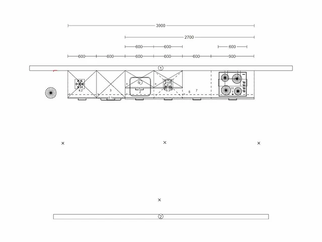 Nobilia laser alpin wit rechte keuken - afbeelding 16 van  19