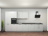 Nobilia laser alpin wit rechte keuken - afbeelding 1 van  22