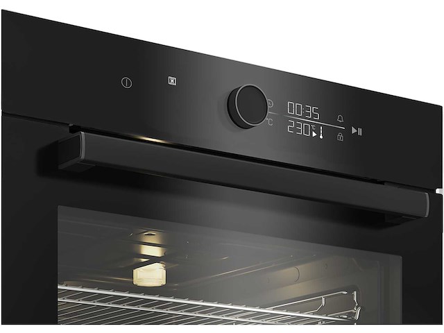 Nobilia laser decor zwart beton recht keuken - afbeelding 5 van  20