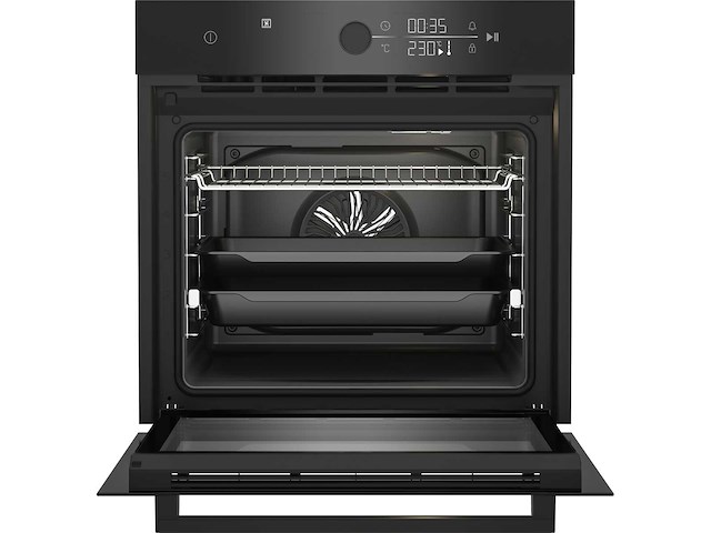 Nobilia laser decor zwart beton recht keuken - afbeelding 6 van  20