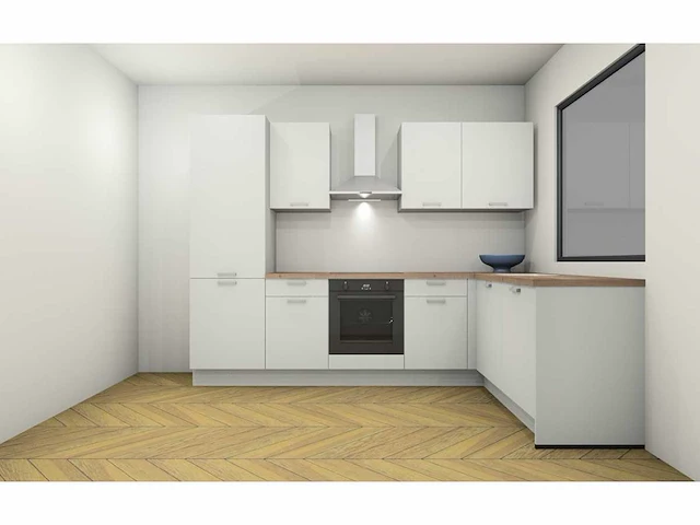 Nobilia laser mat wit hoek keuken - afbeelding 23 van  24