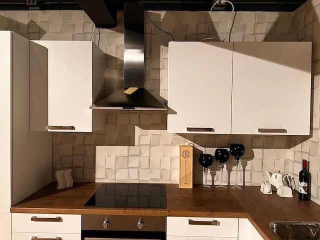 Nobilia laser mat wit hoek keuken - afbeelding 25 van  26