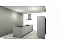 Nobilia laser wit eilandkeuken met kastenwand - afbeelding 8 van  27