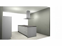 Nobilia laser wit eilandkeuken met kastenwand - afbeelding 9 van  27