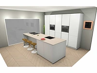 Nobilia senso lak alpin wit eiland keuken - afbeelding 28 van  33