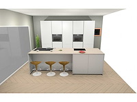 Nobilia senso lak alpin wit eiland keuken - afbeelding 23 van  33