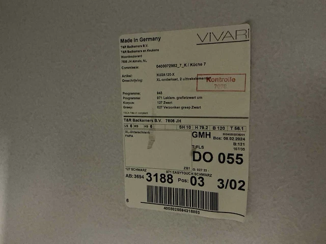 Nobilia showroom eilandkeuken met apparatenwand - afbeelding 6 van  47