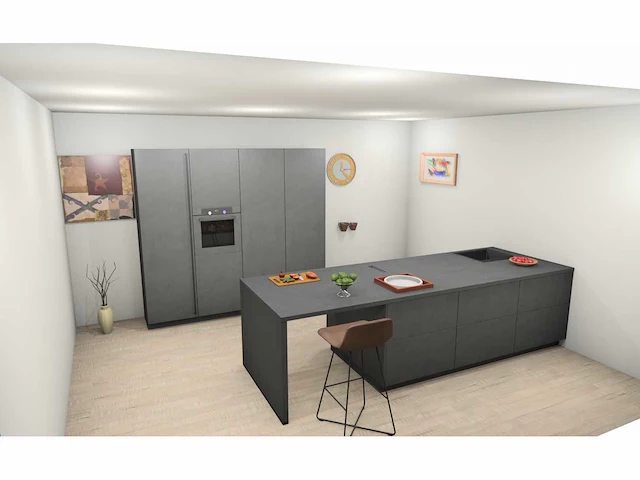 Nobilia stoneart grijs leisteen eiland - afbeelding 29 van  30