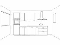 Nobilia structura decor eiken nero keuken - afbeelding 16 van  17