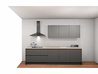 Nobilia touch schiefergrijs mat parallel keuken - afbeelding 16 van  21